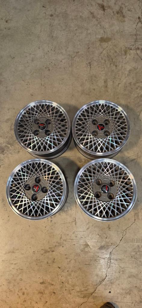 Nieuwe velgenset 13x6j steek 4x108 ford peugeot citroën, Ophalen