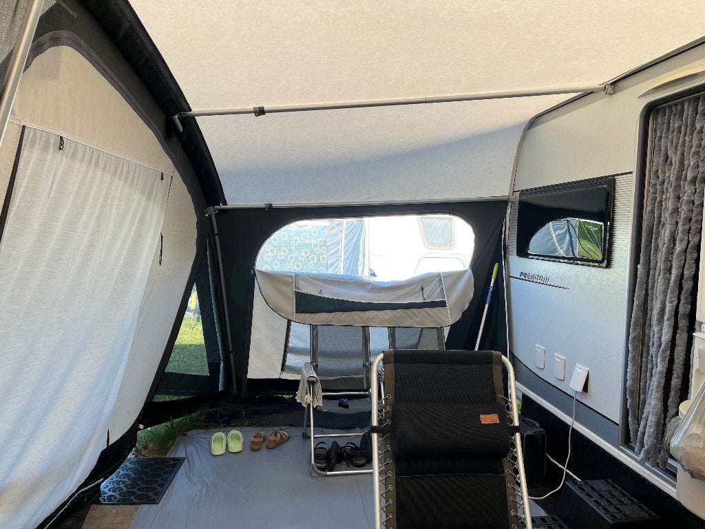 Voortent voor caravan, Ophalen, Zo goed als nieuw, Ten Cate All Season 200g/m2, Unico Ventura