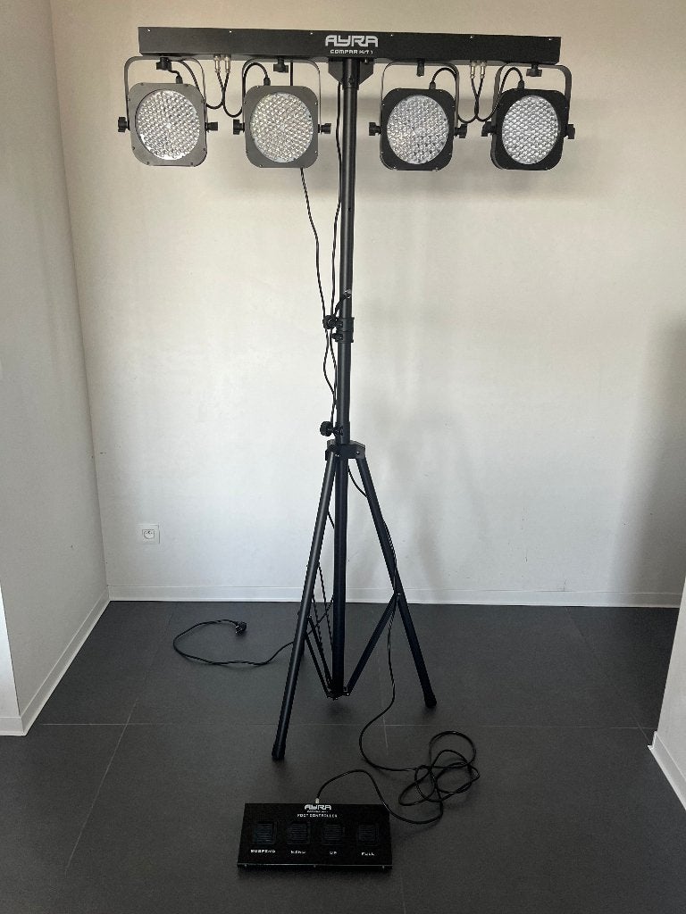 Ayra Compar Kit 1 led, Enlèvement ou Envoi, Utilisé, Lumières, Commande sonore