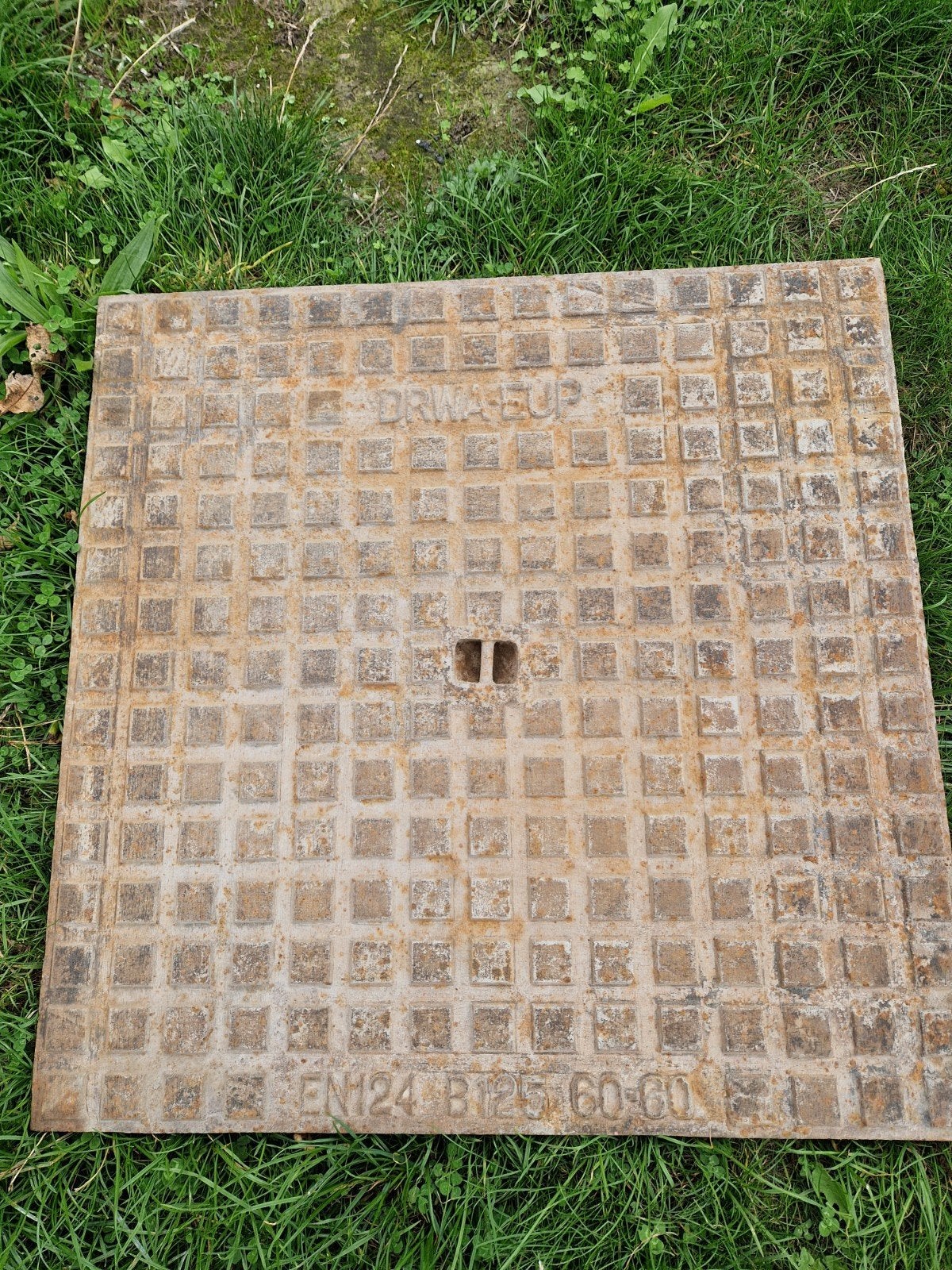 Gietijzer Putdeksel B125 60 x 60, Jardin & Terrasse, Enlèvement, Utilisé, Autres matériaux