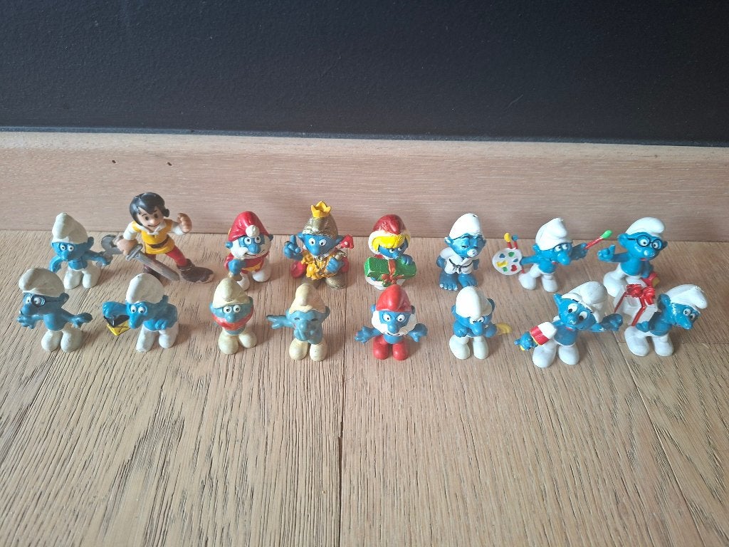 Smurfen 2€/stuk, Collections, Schtroumpfs, Enlèvement ou Envoi, Utilisé