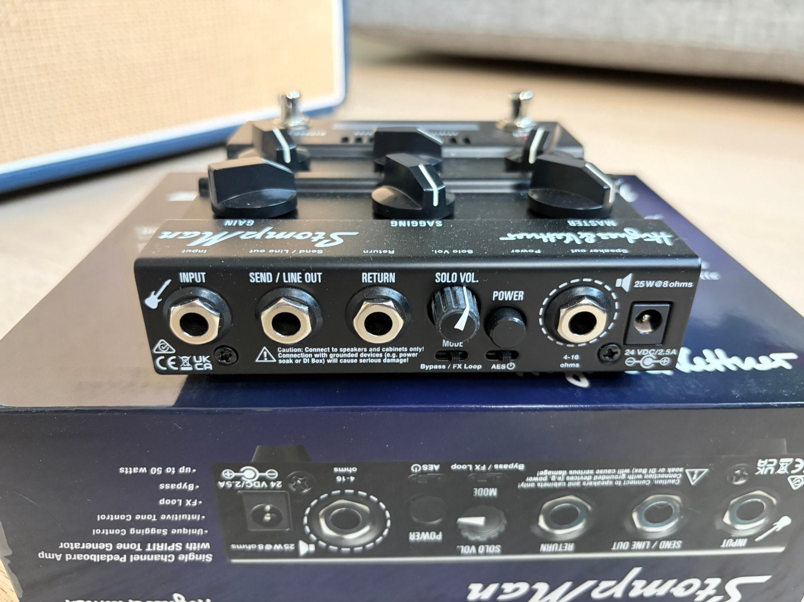 amplificateur Hughes & Kettner StompMan, Enlèvement ou Envoi, Comme neuf
