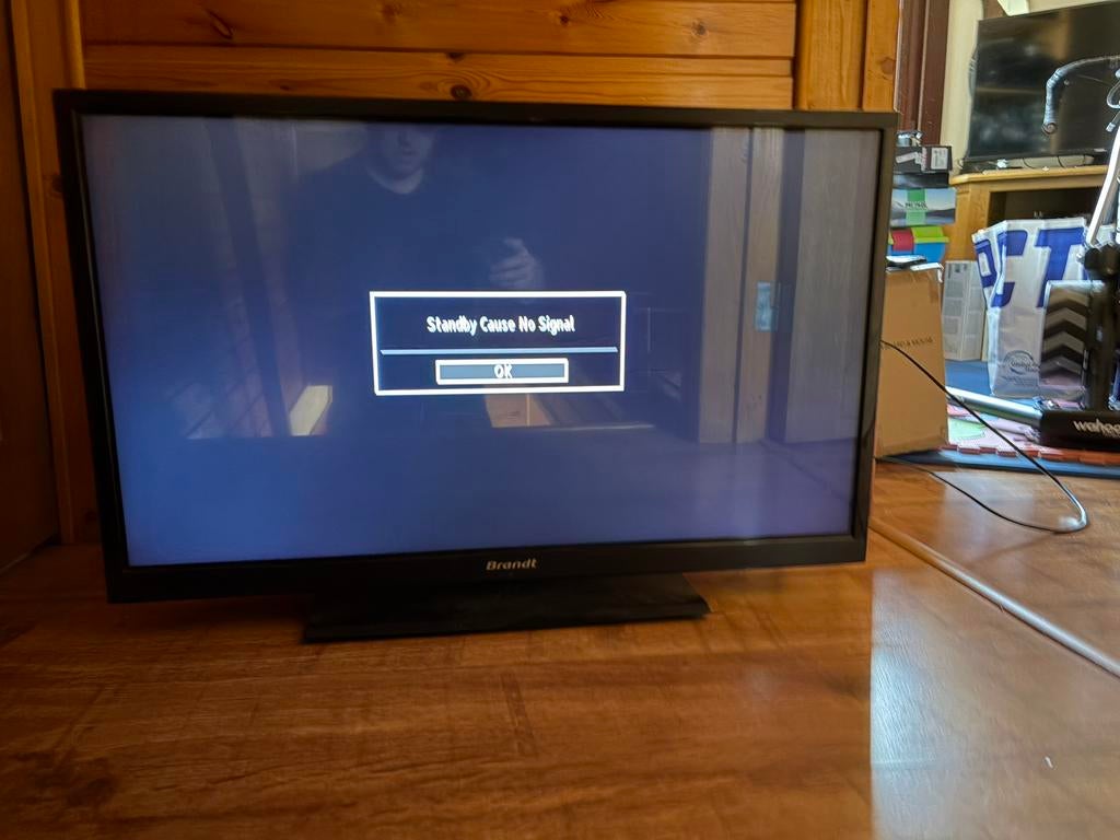 LED TV Brandt 32 inch, Ophalen of Verzenden, Zo goed als nieuw, LED