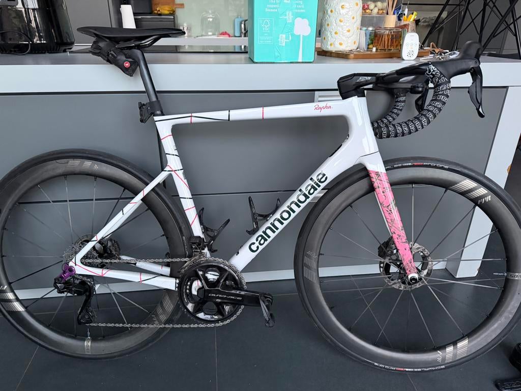 Supersix evo hi mod rapha maat 56, 28 inch, Carbon, Heren, Zo goed als nieuw