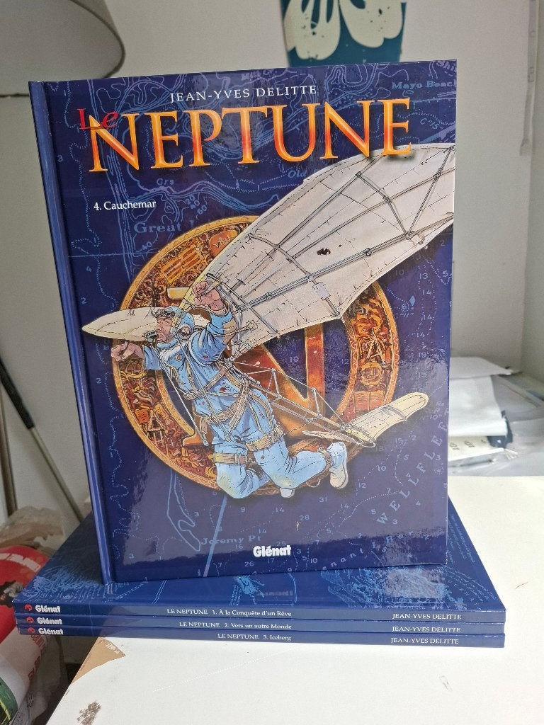 NEPTUNE DELITTE TOMES 1 à 4 SERIE COMPLETE TTBE TOUS EO, Série complète ou Série, Enlèvement ou Envoi, Comme neuf