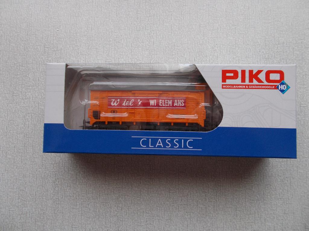WIEL'S WIELEMANS - SNCB / NMBS WAGON - PIKO - 1:87, Neuf, Wagon, Piko, Courant continu