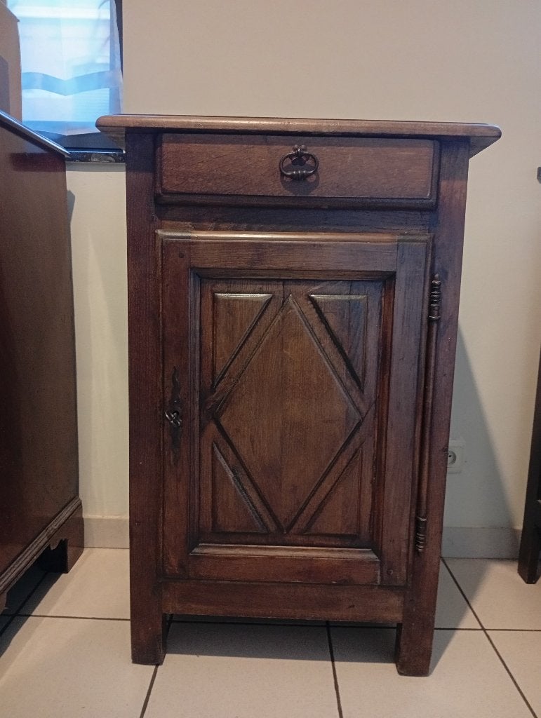 Petit meuble rustique en bois, Enlèvement