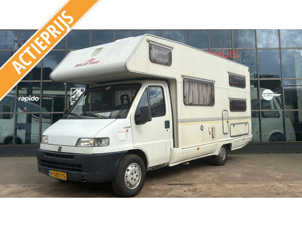 ROLLER Team 660,2.8ITD,6Pers, Fiat ducato, Auvent, 6 à 7 mètres, Boîte manuelle, Jusqu'à 6