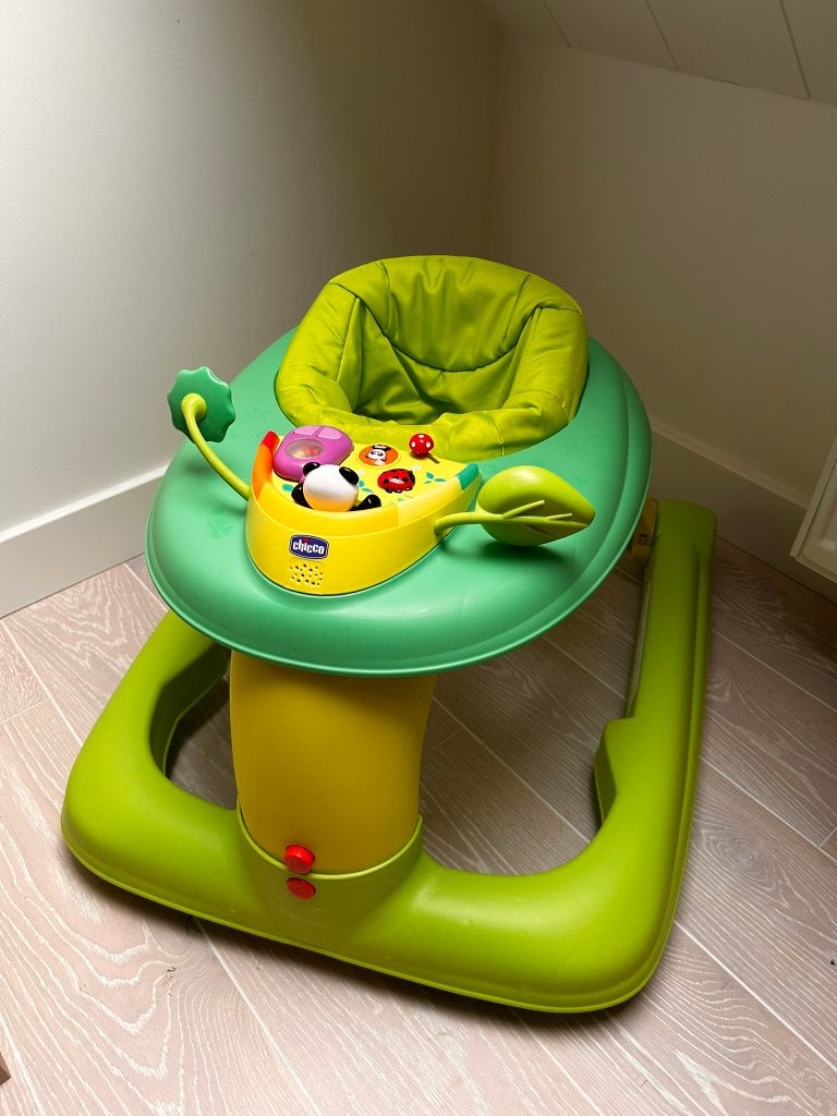 Loopwagen Vtech, Ophalen, Zo goed als nieuw, Auto, Met licht