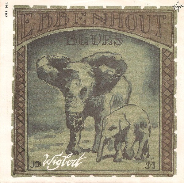 vinylsingle wigbert-ebbenhoutenblues-, Cd's en Dvd's, Ophalen of Verzenden, Gebruikt, 7 inch, Overige typen