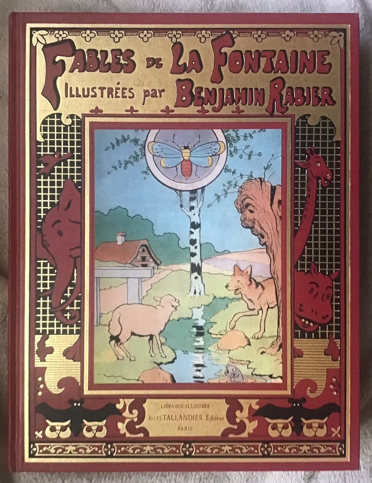 De fabels van La Fontaine Voorwoord Hergé, Boeken, Ophalen of Verzenden, Zo goed als nieuw