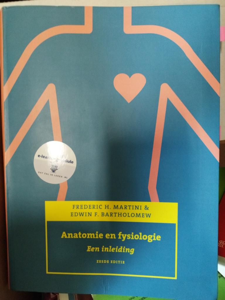 Edwin F. Bartholomew - Anatomie en fysiologie, een inleiding, Boeken, Ophalen of Verzenden, Nederlands, Edwin F. Bartholomew; Frederic H. Martini