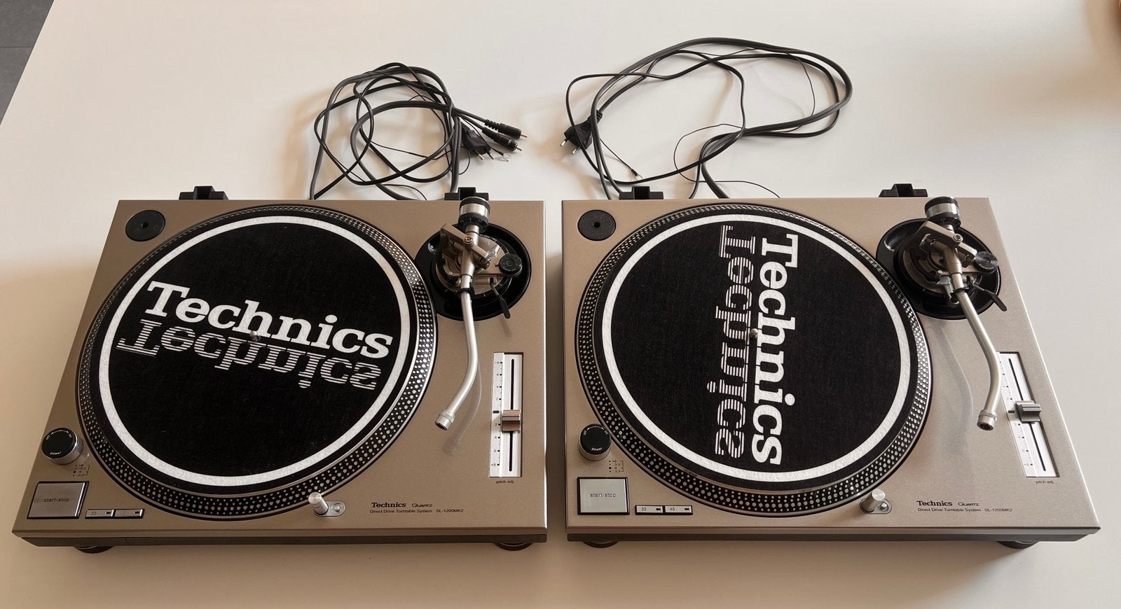 2x technics SL-1200 mk2, Enlèvement, Utilisé, Technics