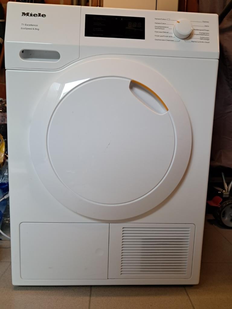 Sécheuse Miele avec pompe à chaleur T1 Excellence, 6 à 8 kg, Chargeur frontal, Enlèvement, Utilisé