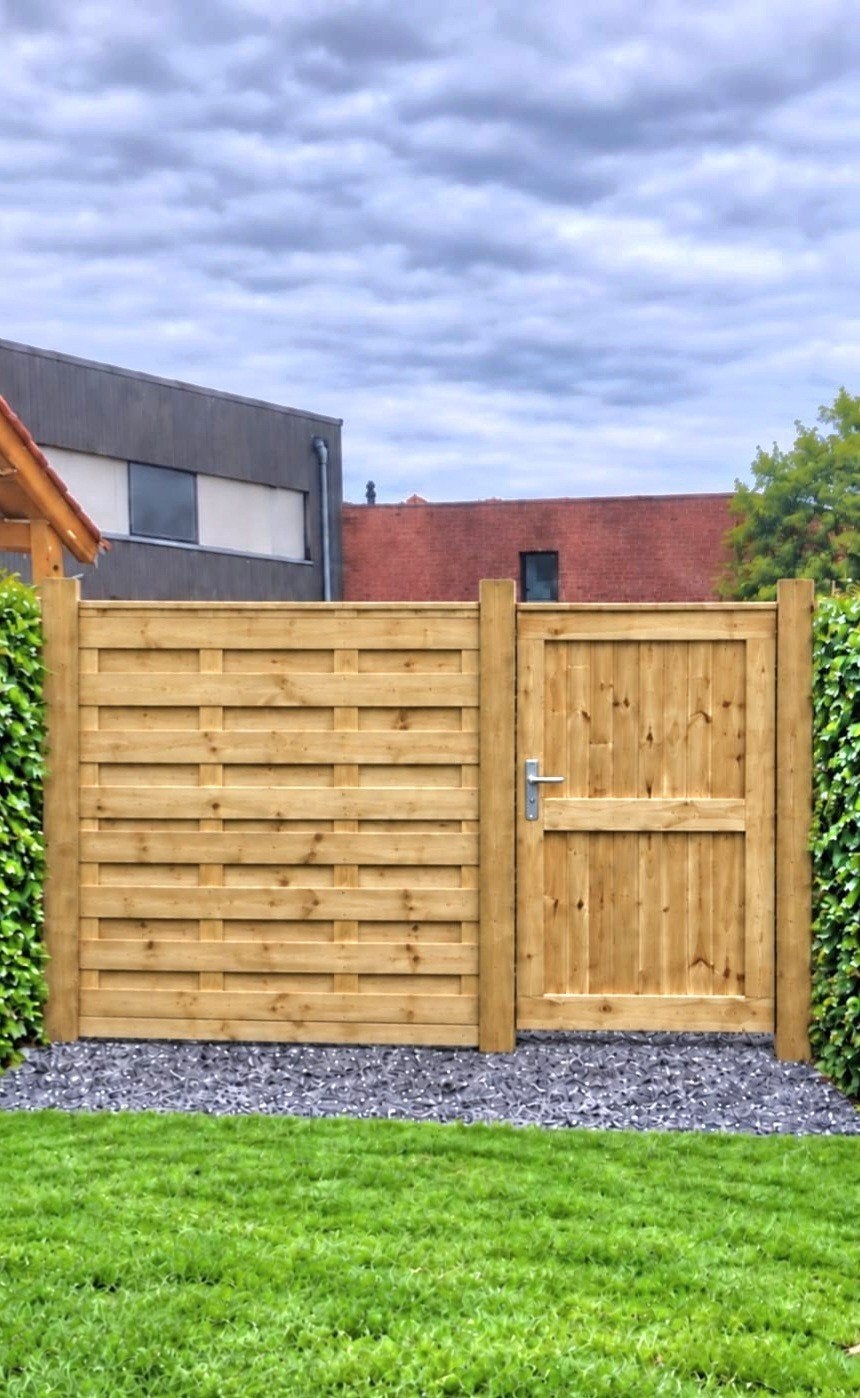 schutting, Tuin en Terras, Ophalen of Verzenden, Nieuw, Hout