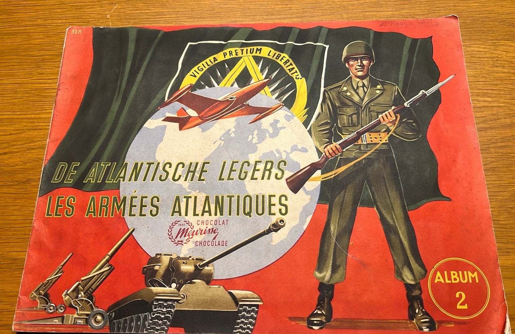 Livre d'images Meurisse Les armées de l'Atlantique, Livres, Enlèvement ou Envoi, Utilisé, Livre d'images
