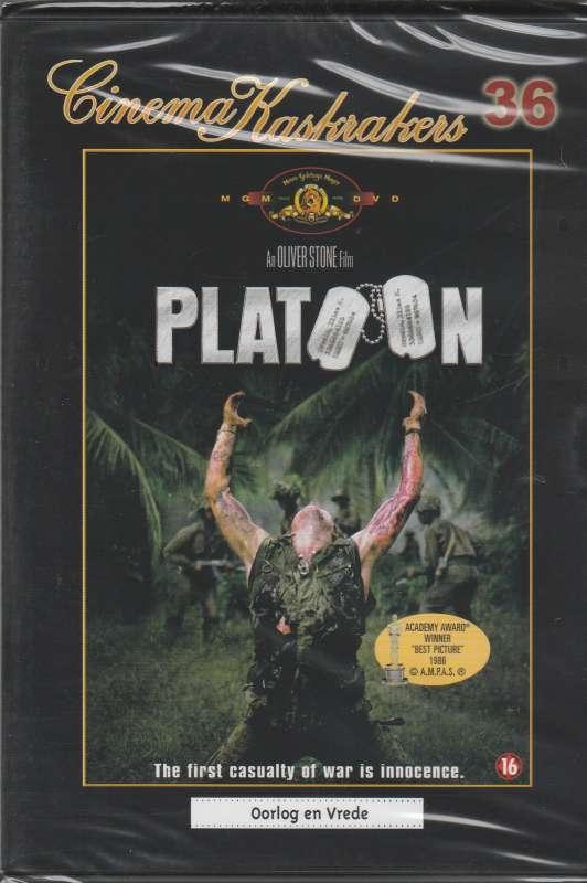 DVD Cinema kaskrakers Platoon – NIEUW, Vanaf 16 jaar, Ophalen of Verzenden, Nieuw in verpakking, Waargebeurd drama