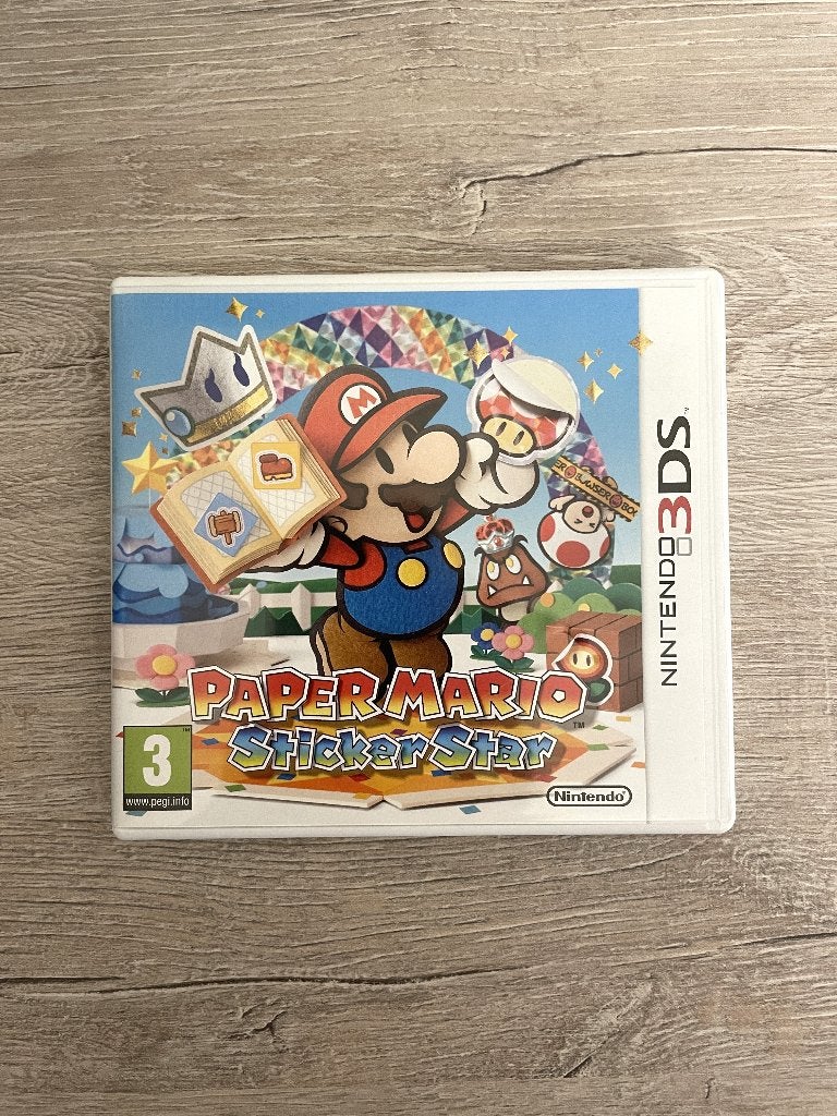 Nintendo 3DS spel Paper Mario Sticker Star, Enlèvement ou Envoi, Comme neuf, Aventure et Action
