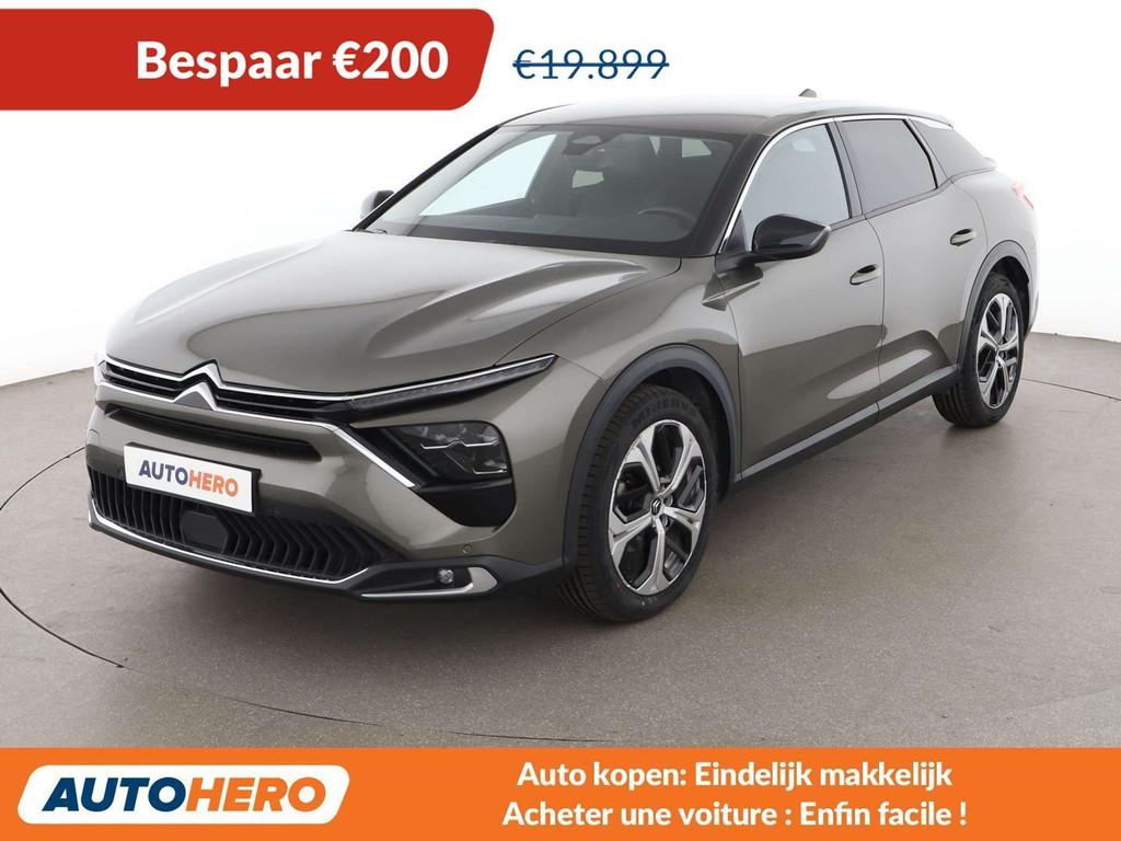 Citroën C5 X 1.2 PureTech Feel Pack (bj 2023, automaat), Auto's, Citroën, Te koop, C5 X, 360° camera, ABS, Airbags, Airconditioning