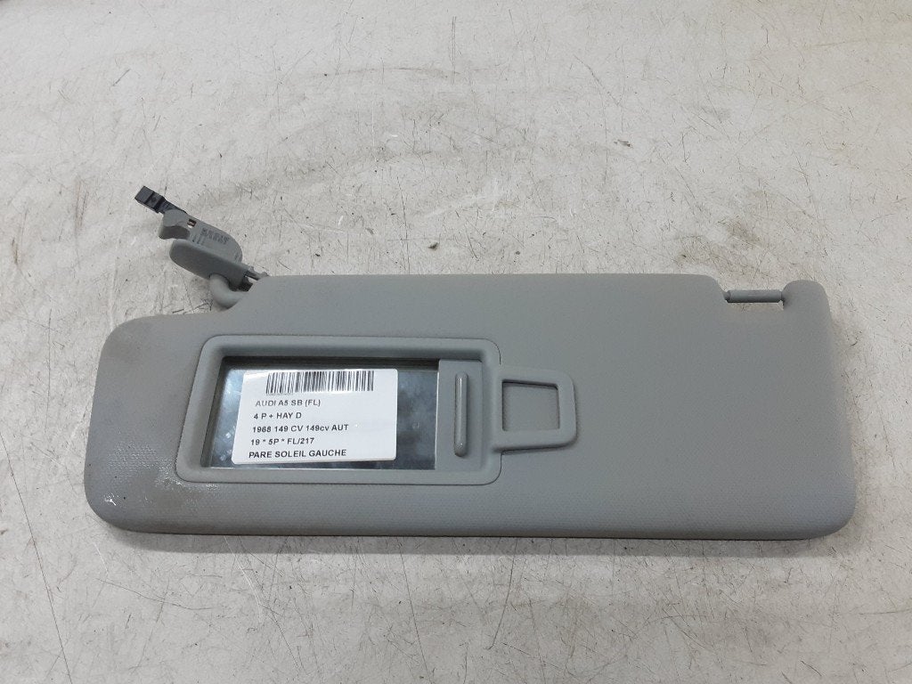 PARE-SOLEIL GAUCHE Audi A5 Sportback (F5A / F5F), Auto-Union-Straße  1,
85057  Ingolstadt, DE, Info@audi.de, Audi, Utilisé