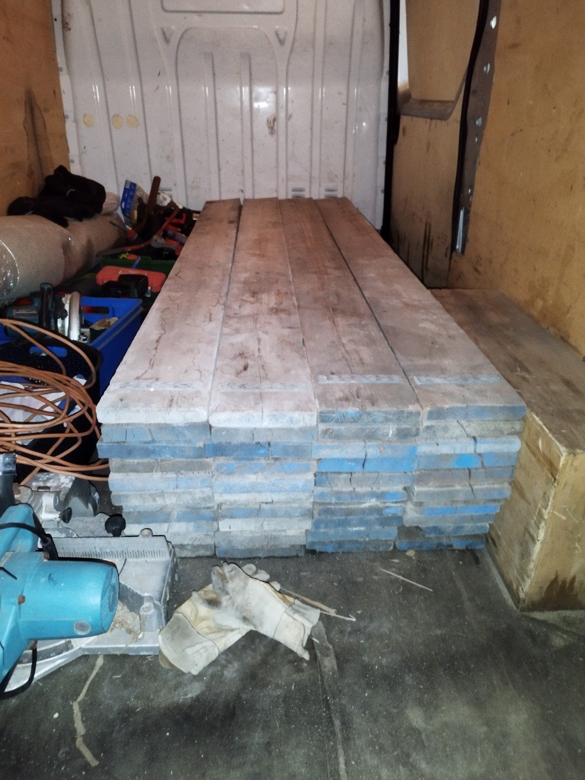 40 Steiger planken 3x19x250cm, Doe-het-zelf en Bouw, Ophalen