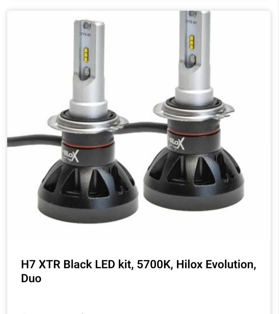 2 H7 LED 3600Lumen HiLox, Auto-onderdelen, Verlichting, Ophalen of Verzenden