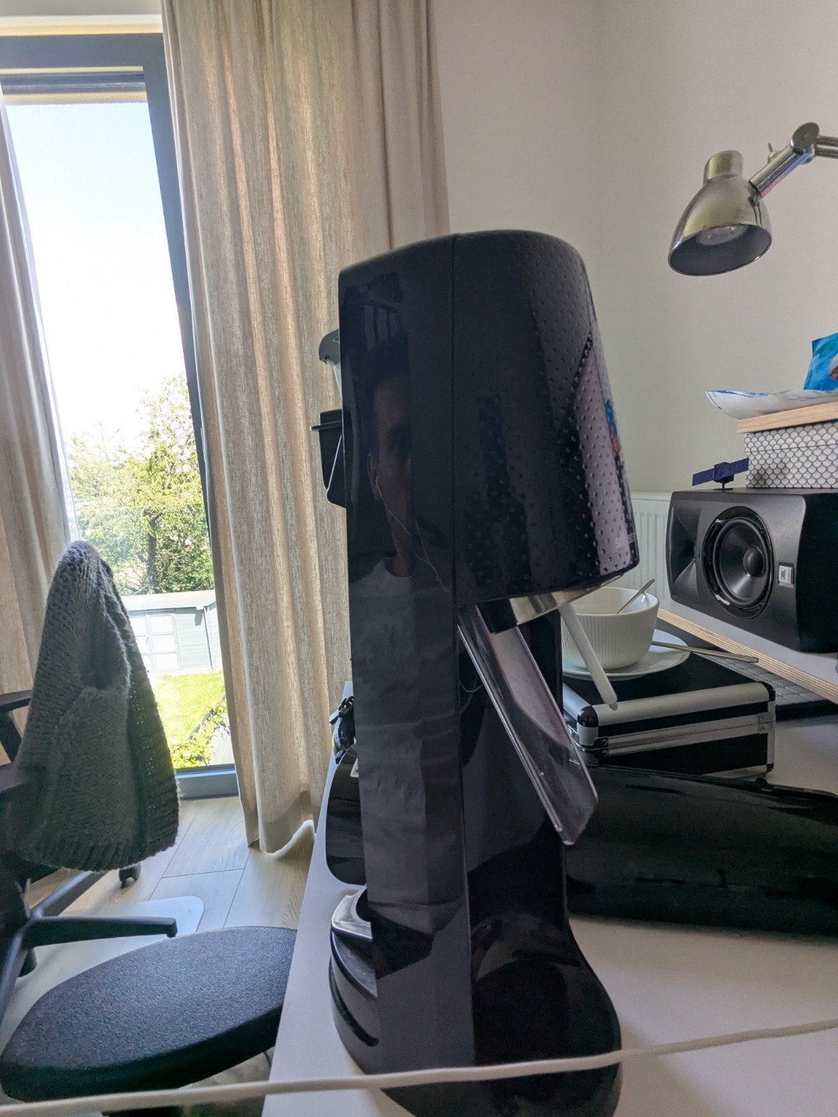 Soda Stream-drukknop kapot, Ophalen