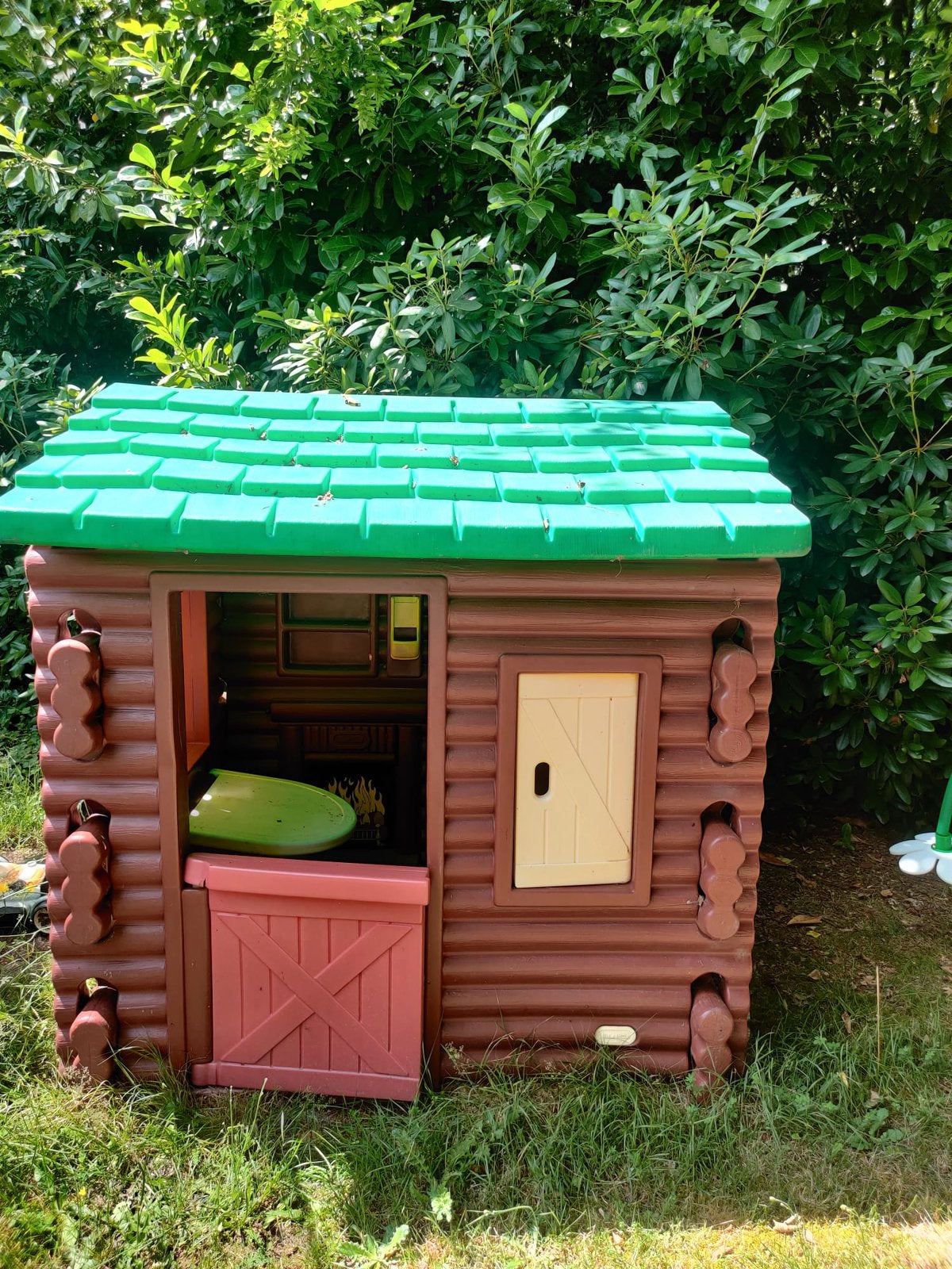 Little tikes blokhut speelhuis, Enlèvement, Comme neuf