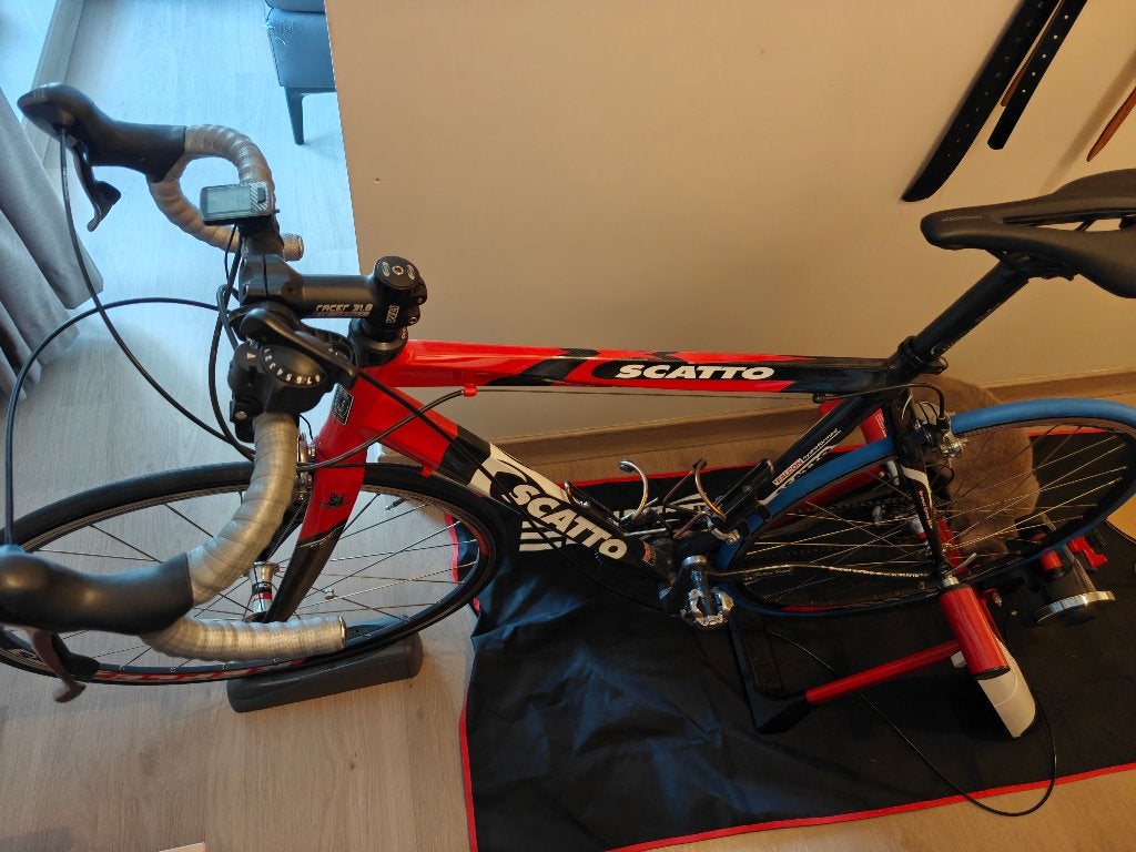 Scatto racefiets, Fietsen en Brommers, Gebruikt, Carbon, 49 tot 53 cm, Overige maten