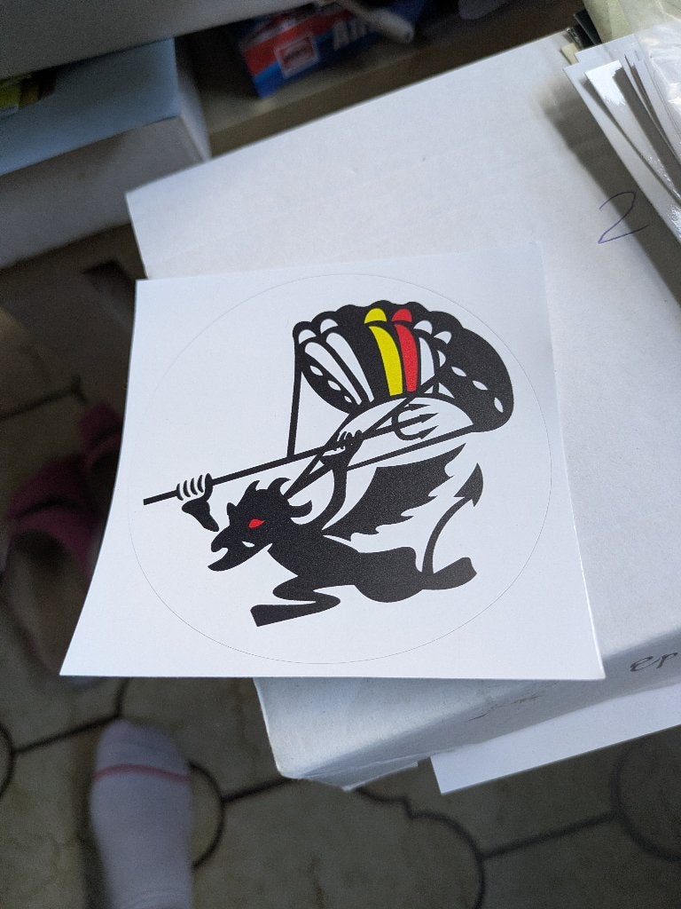Sticker leger, Ophalen of Verzenden, Marine, Overige typen