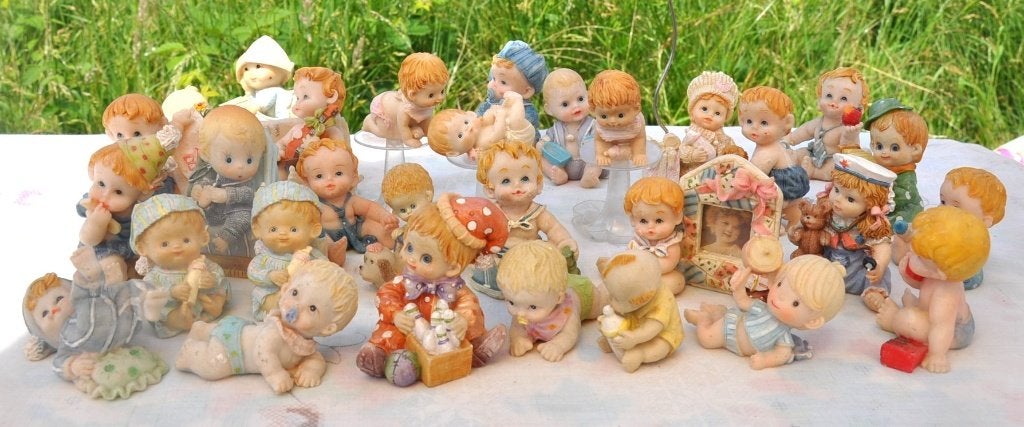 lot de 30 figurines bebe en resine pour confection dragée, Enlèvement ou Envoi, Comme neuf, Autres types