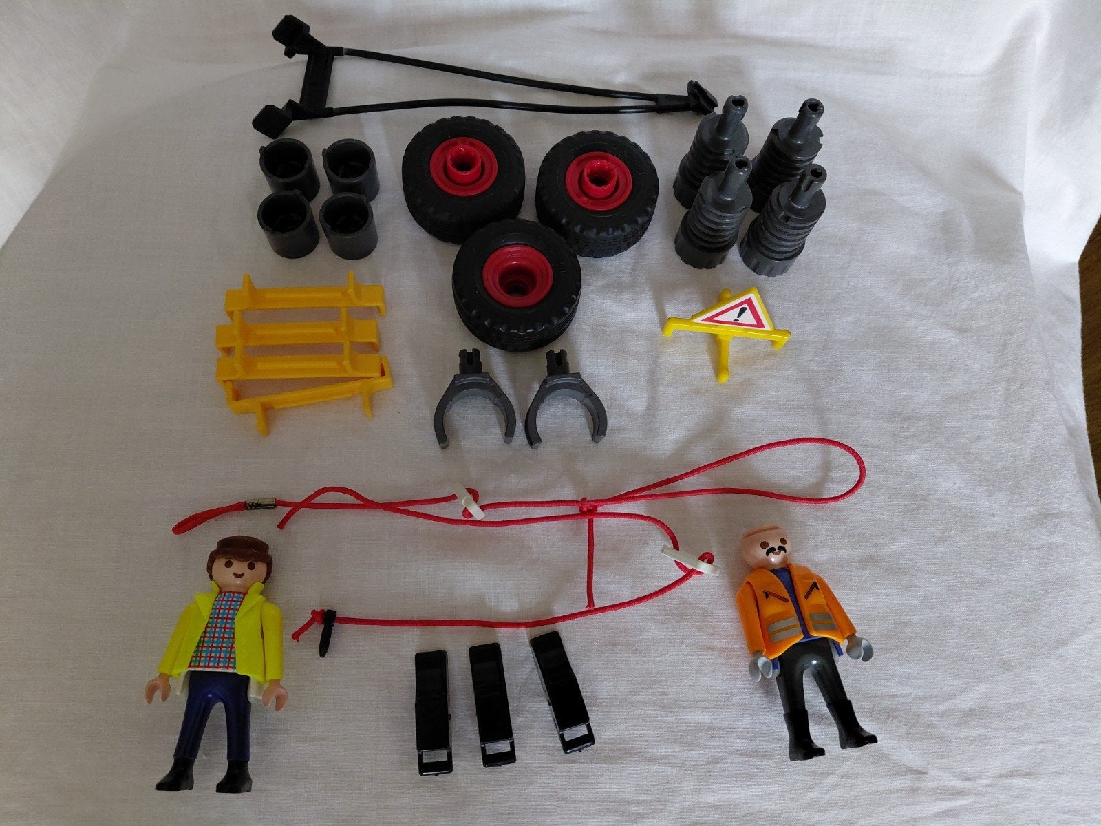 pièces grue 3262 et chantier 3935 playmobil, Gebruikt, Losse onderdelen, Overige typen, Ophalen of Verzenden