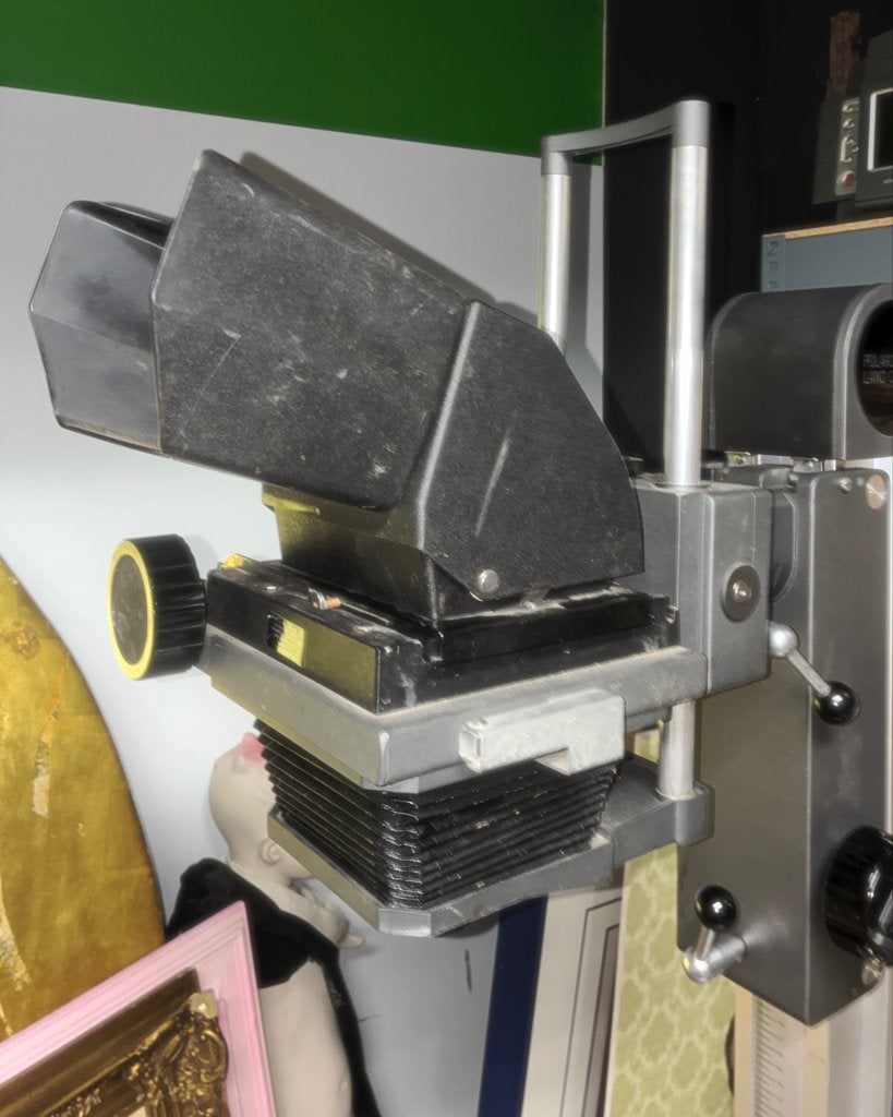 Polaroid MP4 LANDCAMERA 4X5, Audio, Tv en Foto, Ophalen, Gebruikt, Polaroid, Polaroid