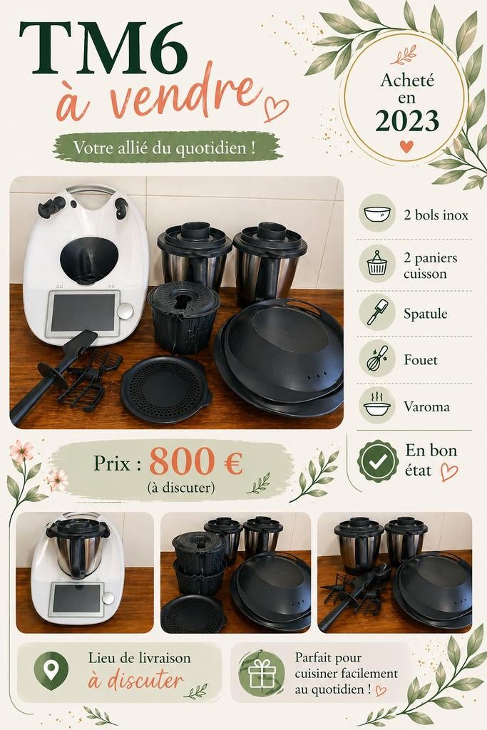 Thermomix tm6, Elektronische apparatuur, Ophalen