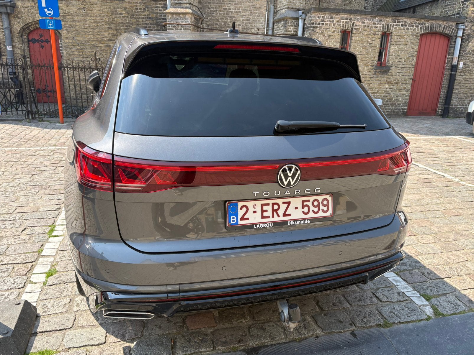 VW TOUAREG 3.0 R-LINE 2024 , UTILITAIRE,  TVA, Full-options, Cuir, Argent ou Gris, Achat, Euro 6
