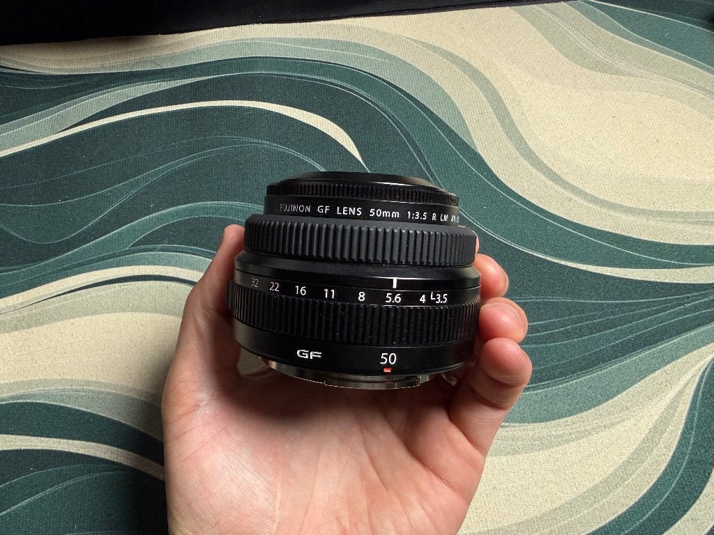 Fujifilm gf50mm f3.5, TV, Hi-fi & Vidéo, Fujifilm, Enlèvement ou Envoi, Autofocus, Lentille standard