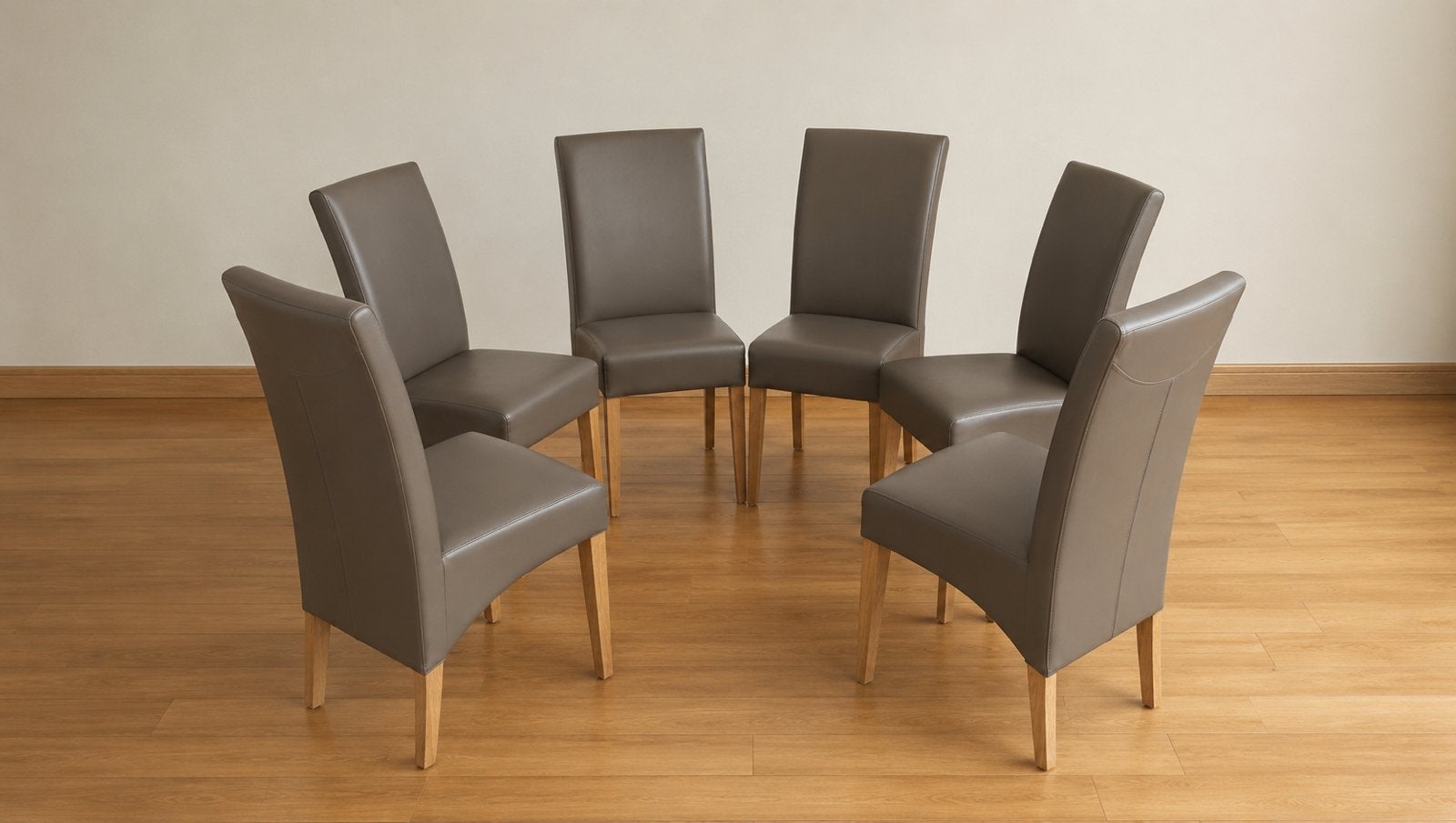 Lederen stoelen, Maison & Meubles, Chaises, Enlèvement, Comme neuf