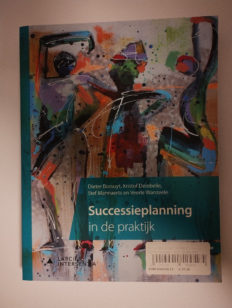 Successieplanning in de praktijk: tweede editie - LI, Ophalen of Verzenden, Nieuw