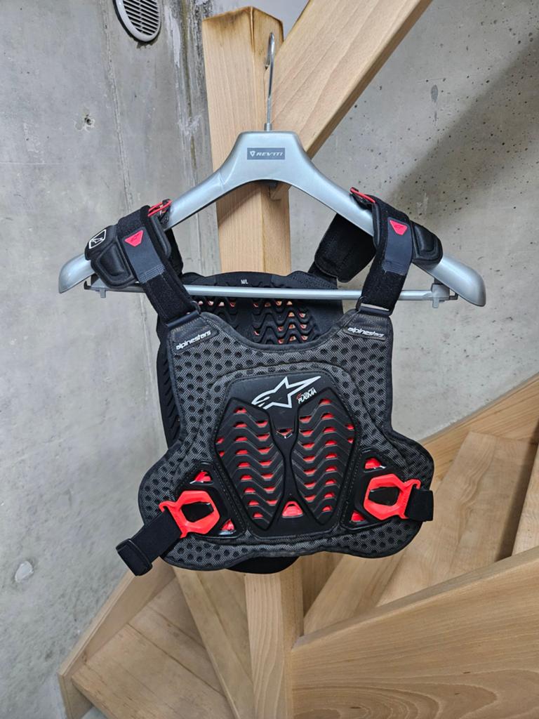 Alpinestar bodyprotector, Motoren, Ophalen
