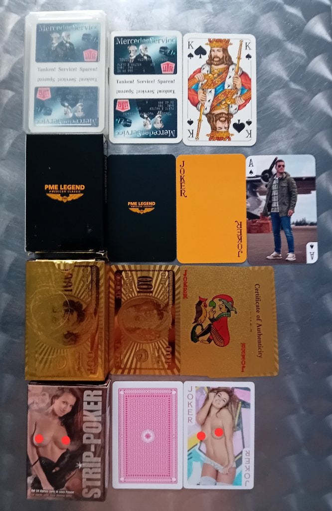 Lot kaartspellen waarvan 1 vintage., Hobby en Vrije tijd, Gezelschapsspellen | Kaartspellen, Vijf spelers of meer, Ophalen, Zo goed als nieuw