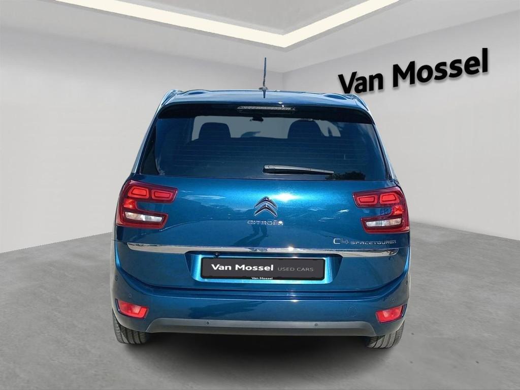 Citroën C4 Spacetourer 1.2 PureTech 130 S&S MAN6 Shine 7Pla, Auto's, Gebruikt, Blauw, https://public.car-pass.be/vhr/14ae5264-25e4-4ddb-a5c7-98c4fdc1b995