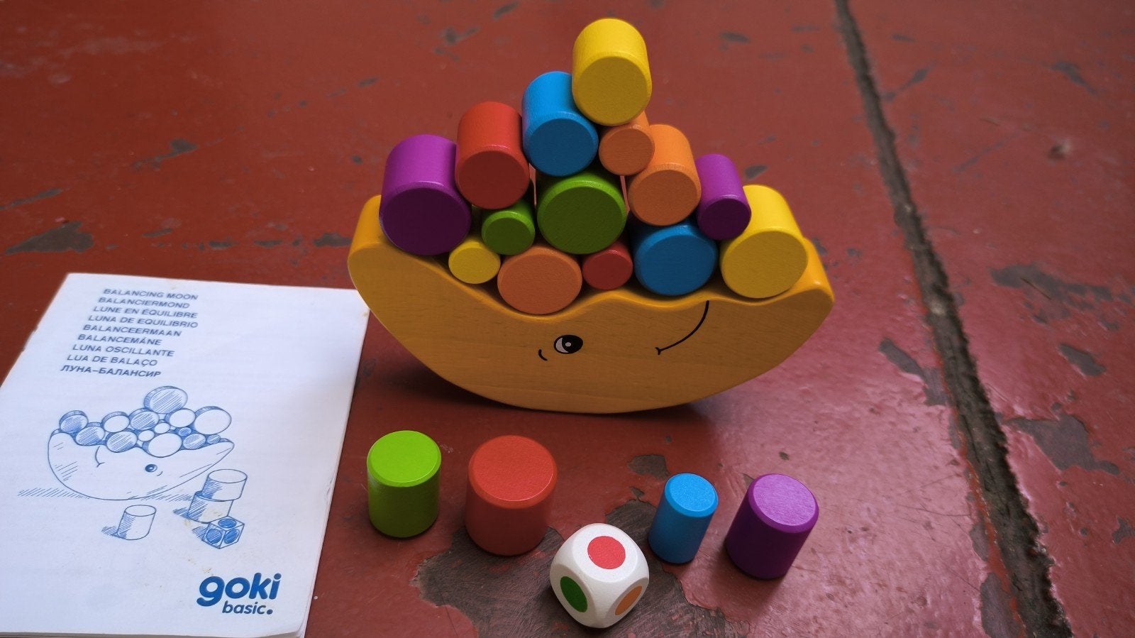 Jeu d'équilibre et de dextérité par Goki, Enlèvement, Comme neuf, Jouet à Rouler ou à Bascule
