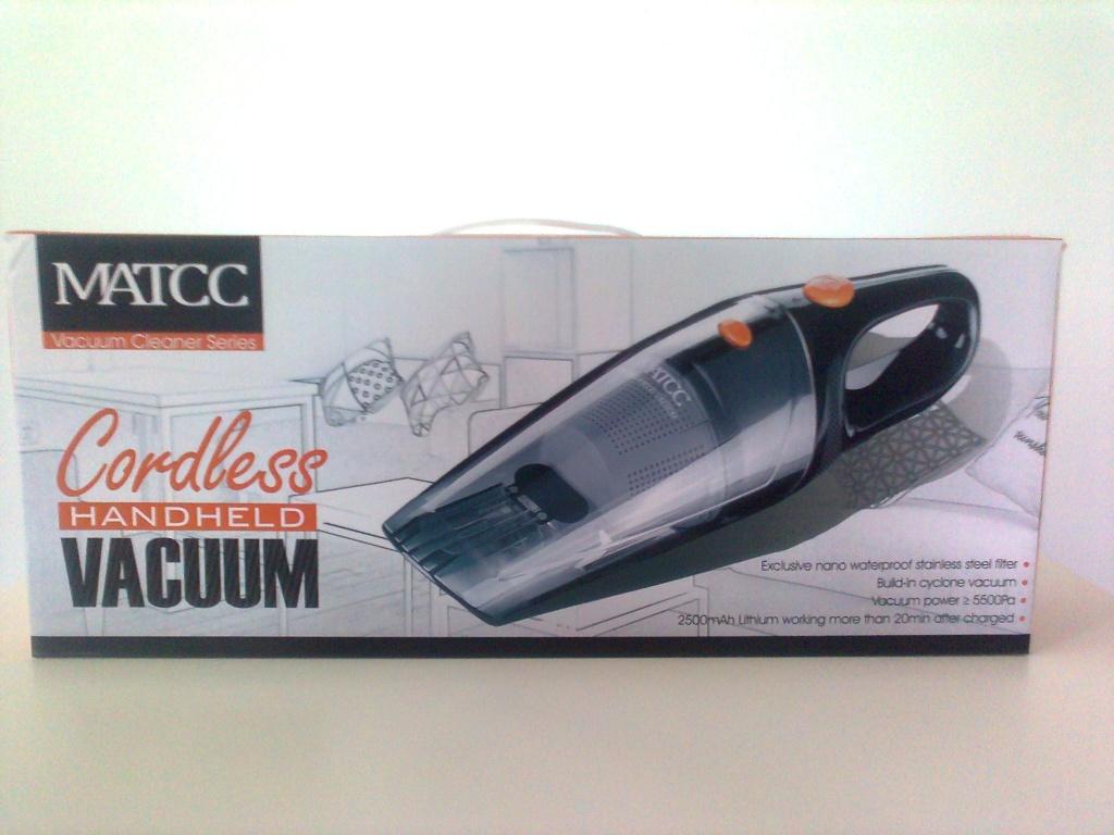 MATCC Aspirateur à Main sans fil, Electroménager, Envoi, Utilisé, Sans fil, Aspirateur de table