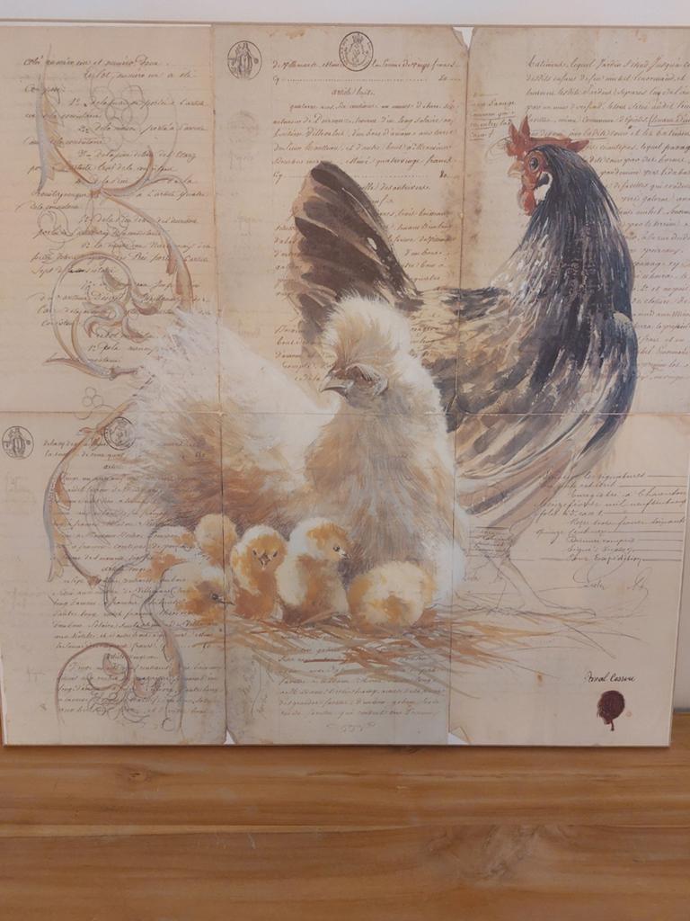 Vintage muurdecoratie - boerderijstijl, Ophalen