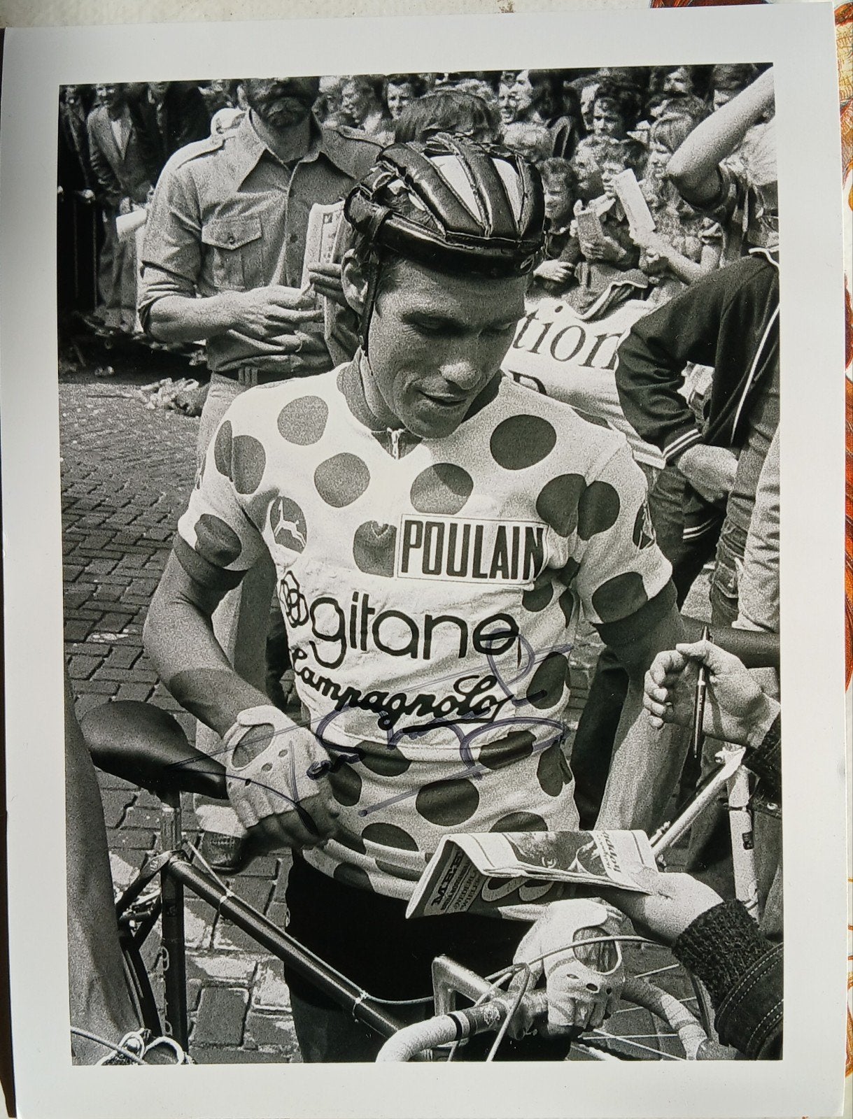Gesigneerde foto van Lucien van Impe., Verzenden, Nieuw