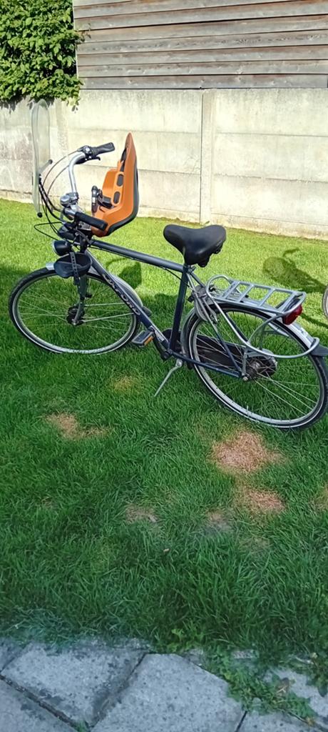 Dames en heren fiets, Ophalen