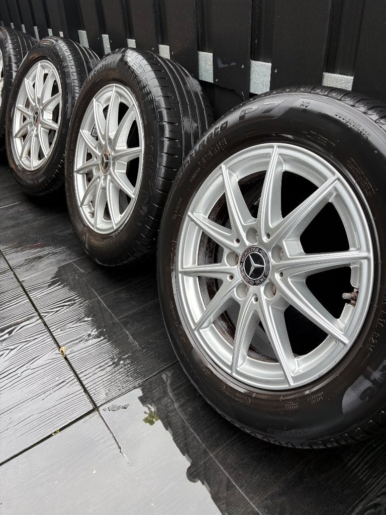 Originele Mercedes Velgen CLA A B C Klasse 16 inch TPMS 6mm, Pneus et Jantes, 16 pouces, Pneus été, 205 mm