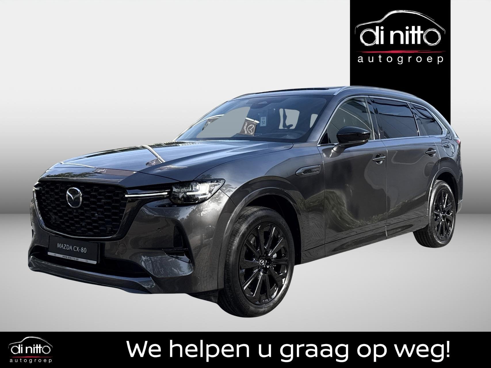 Mazda CX-80 2.5L e-SKYACTIV PHEV 327 hp 8AT Homura Plus AWD, Autos, Neuf, Argent ou Gris, Achat, Entreprise