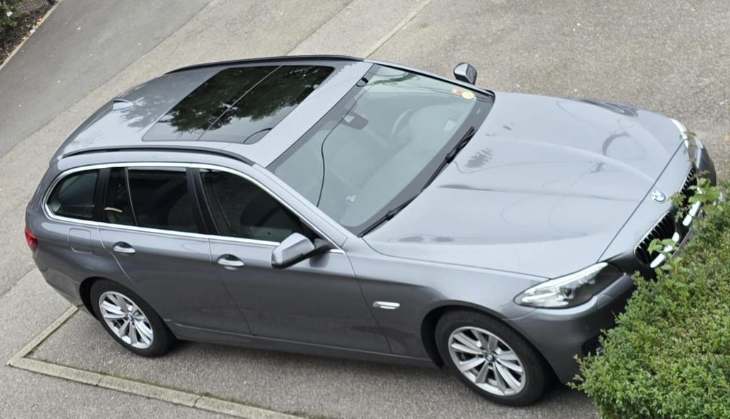 BMW 520D xDrive 2014 EURO6 stationwagen, Auto's, BMW, Automaat, Leder, Particulier, Te koop