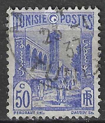 Tunisie 1931 - Yvert 171 - La mosquée Halfaouine (ST), Envoi, Affranchi